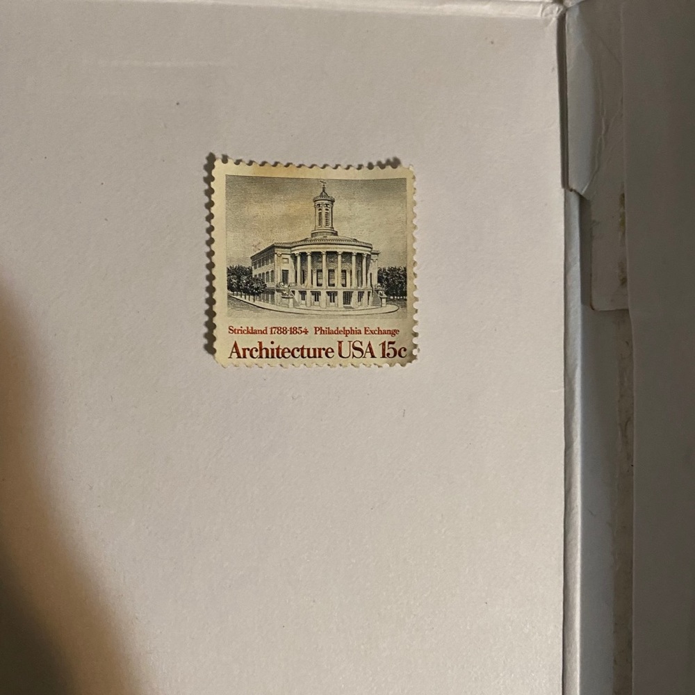 Vintage Architecture Stamp